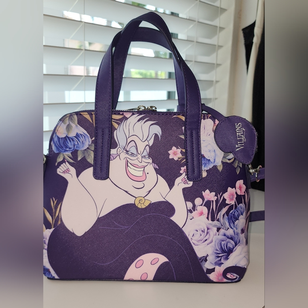RARE NWOT Disney Loungefly Ursula Purse